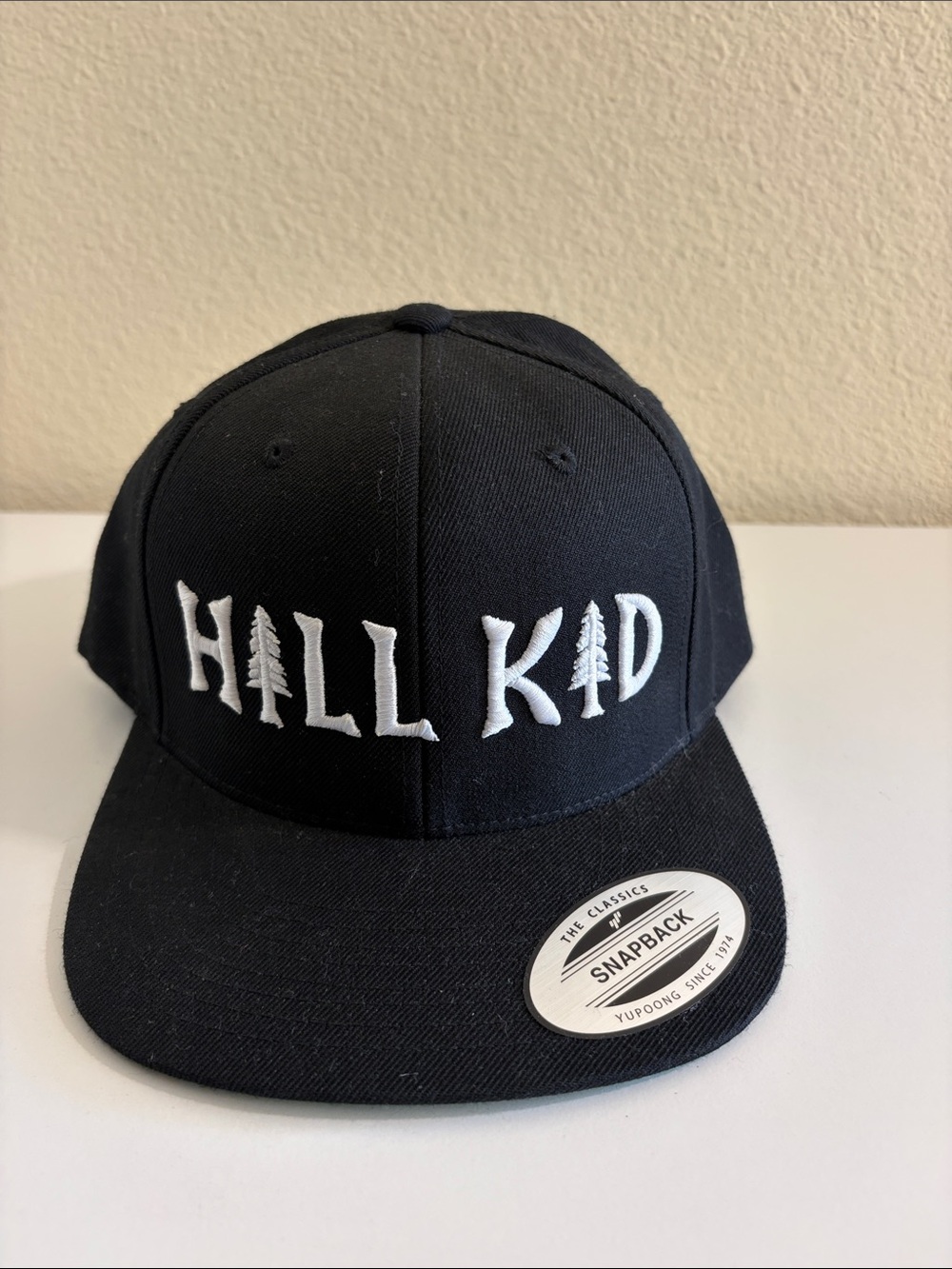 Hall Kid Black Snapback Hat